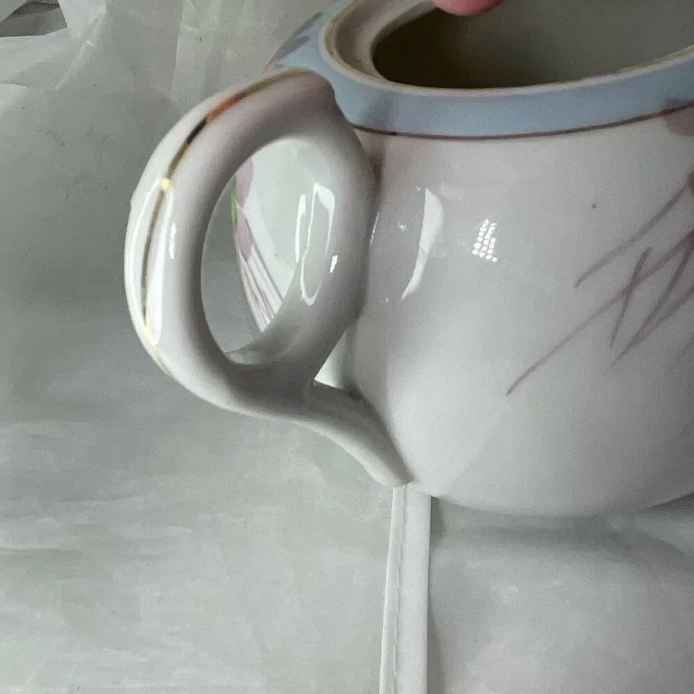 1920’s/30’s Takito hand painted teapot roses & vines